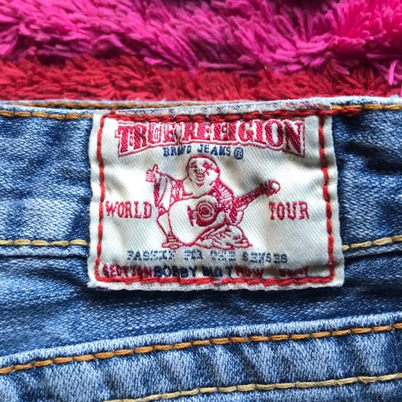 True Religion Distressed Jeans SZ 27 - Picture 3 of 8